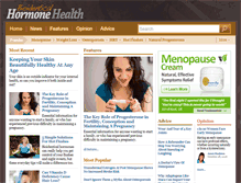 Tablet Screenshot of bio-hormone-health.com